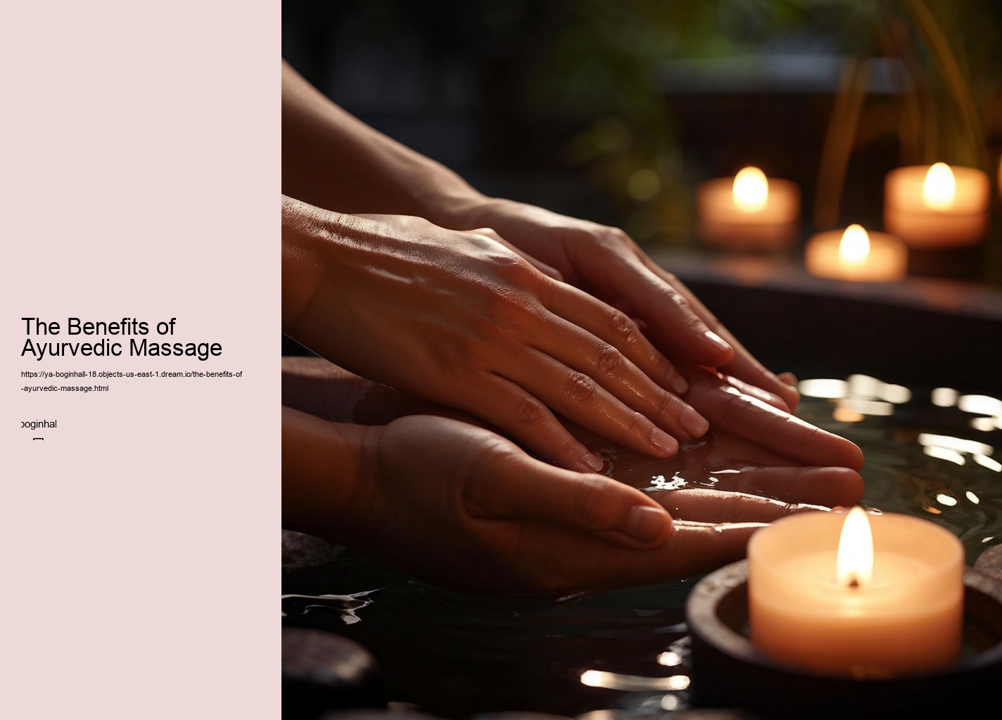 The Benefits of Ayurvedic Massage