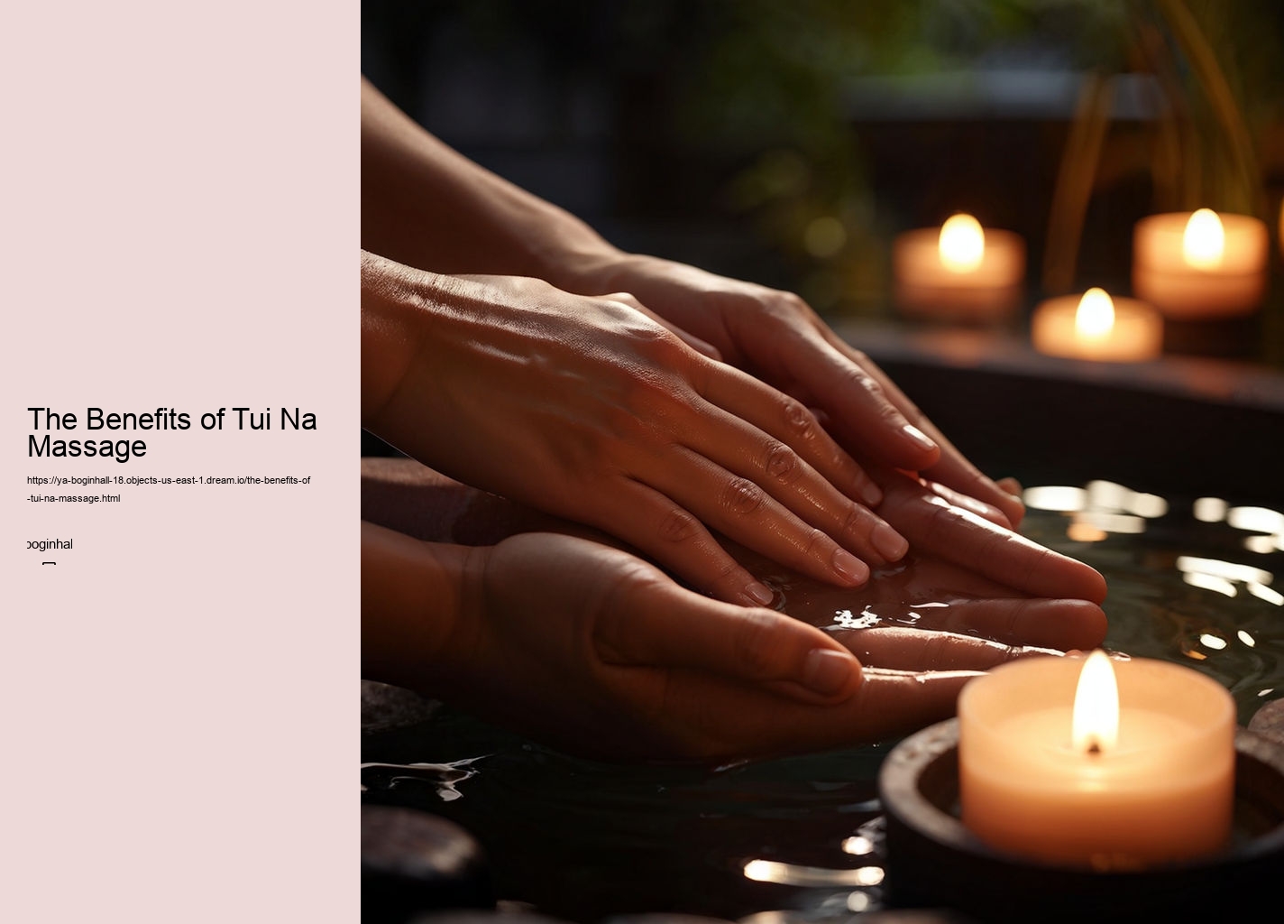 The Benefits of Tui Na Massage